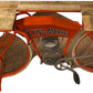 Orange Flying Merkel Motorcycle Bar Cart By Homeroots | Bar Carts | Modishstore - 2