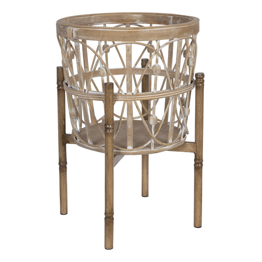 Bohemian Bamboo Plant Stand By Homeroots