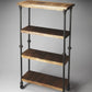 Fontainebleau Industrial Chic Bookcase By Homeroots | Bookcases | Modishstore - 3