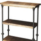 Fontainebleau Industrial Chic Bookcase By Homeroots | Bookcases | Modishstore - 5