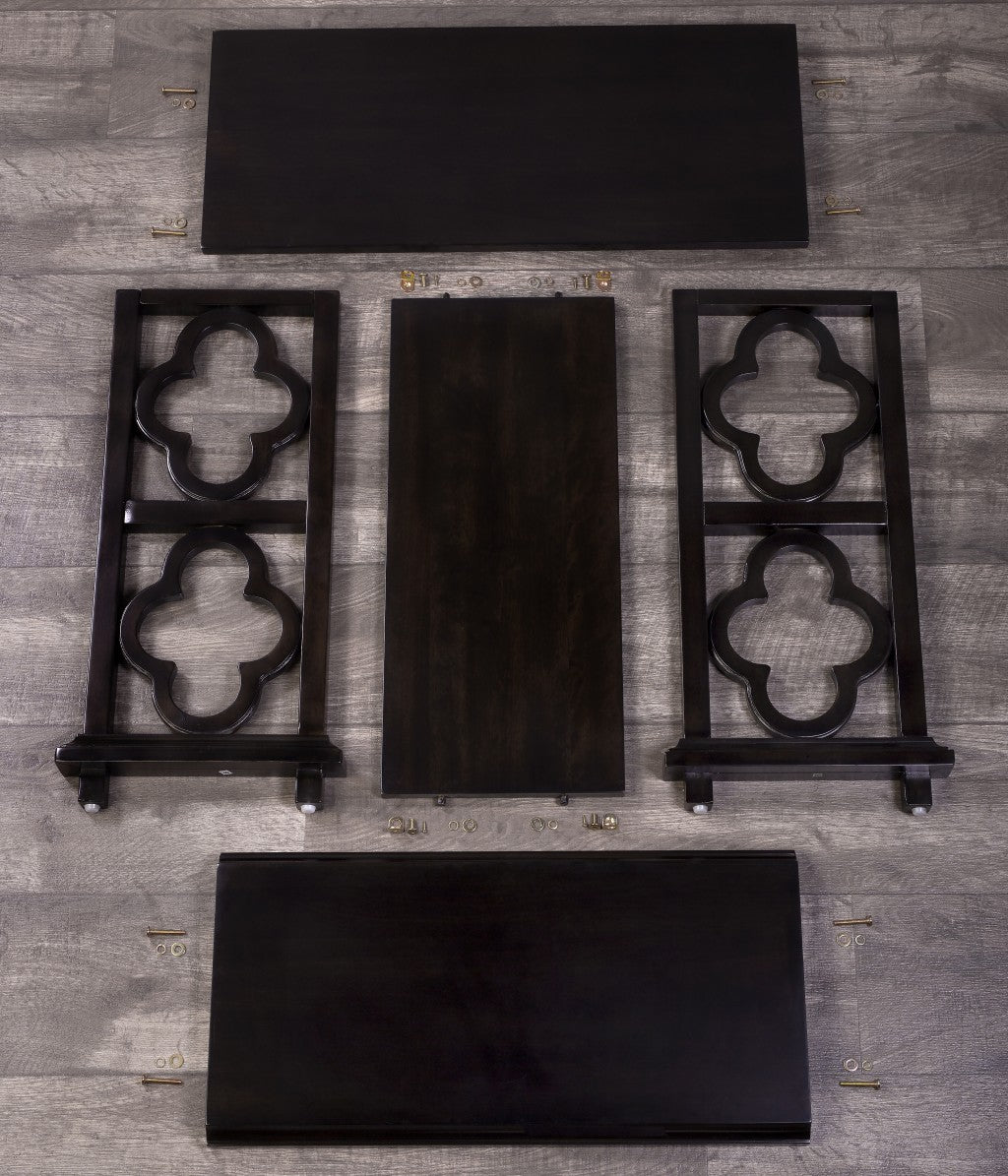 Paloma Chocolate Brown Bookcase By Homeroots | Bookcases | Modishstore - 6
