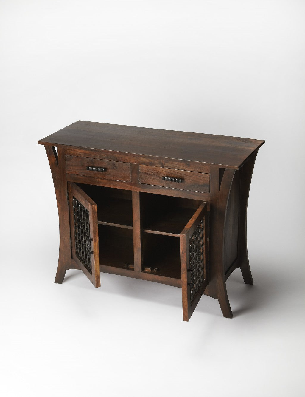 Ako Modern Console Chest By Homeroots | Cabinets | Modishstore - 2