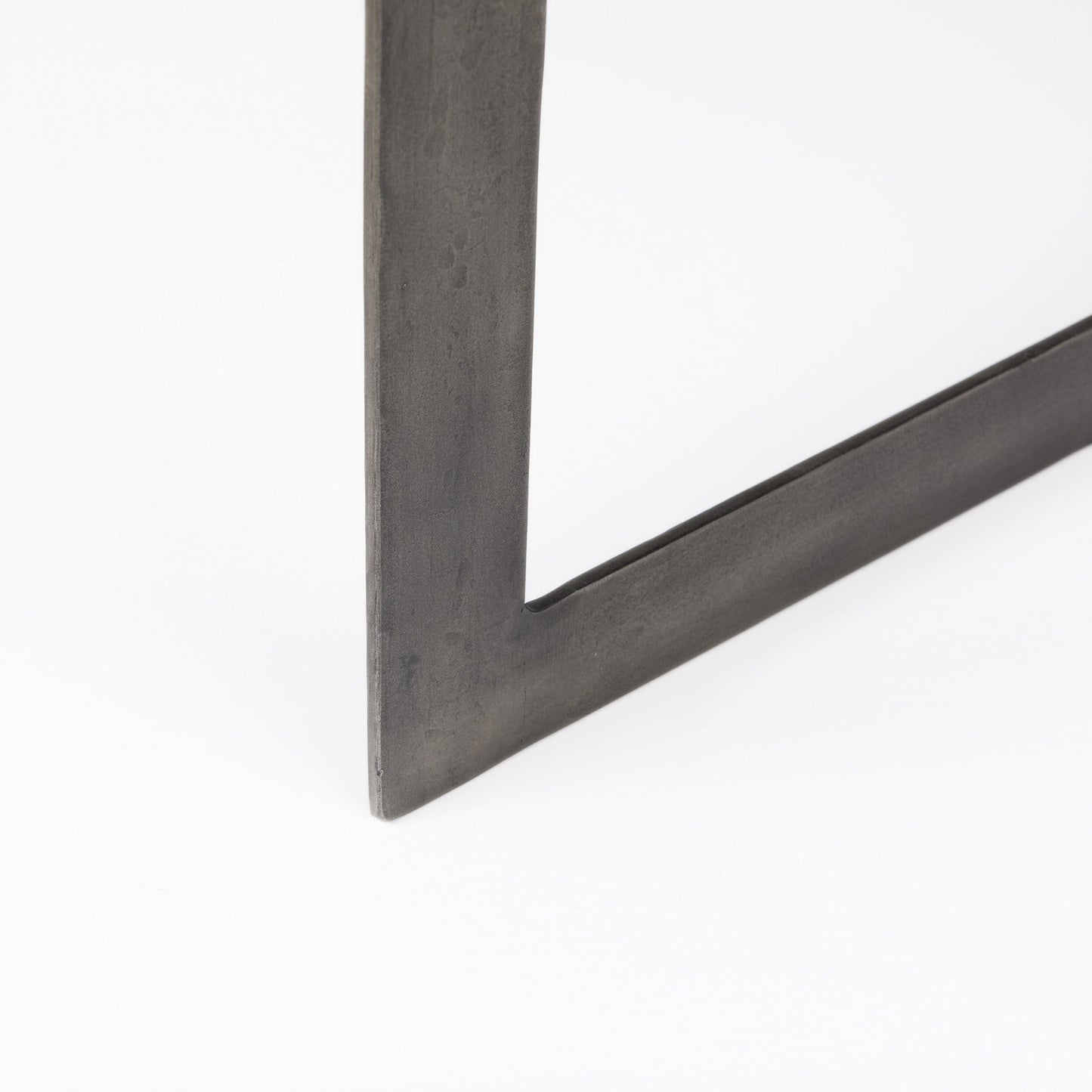 Dark Brown Wood and Metal Coffee Table By Homeroots | Coffee Tables | Modishstore - 8