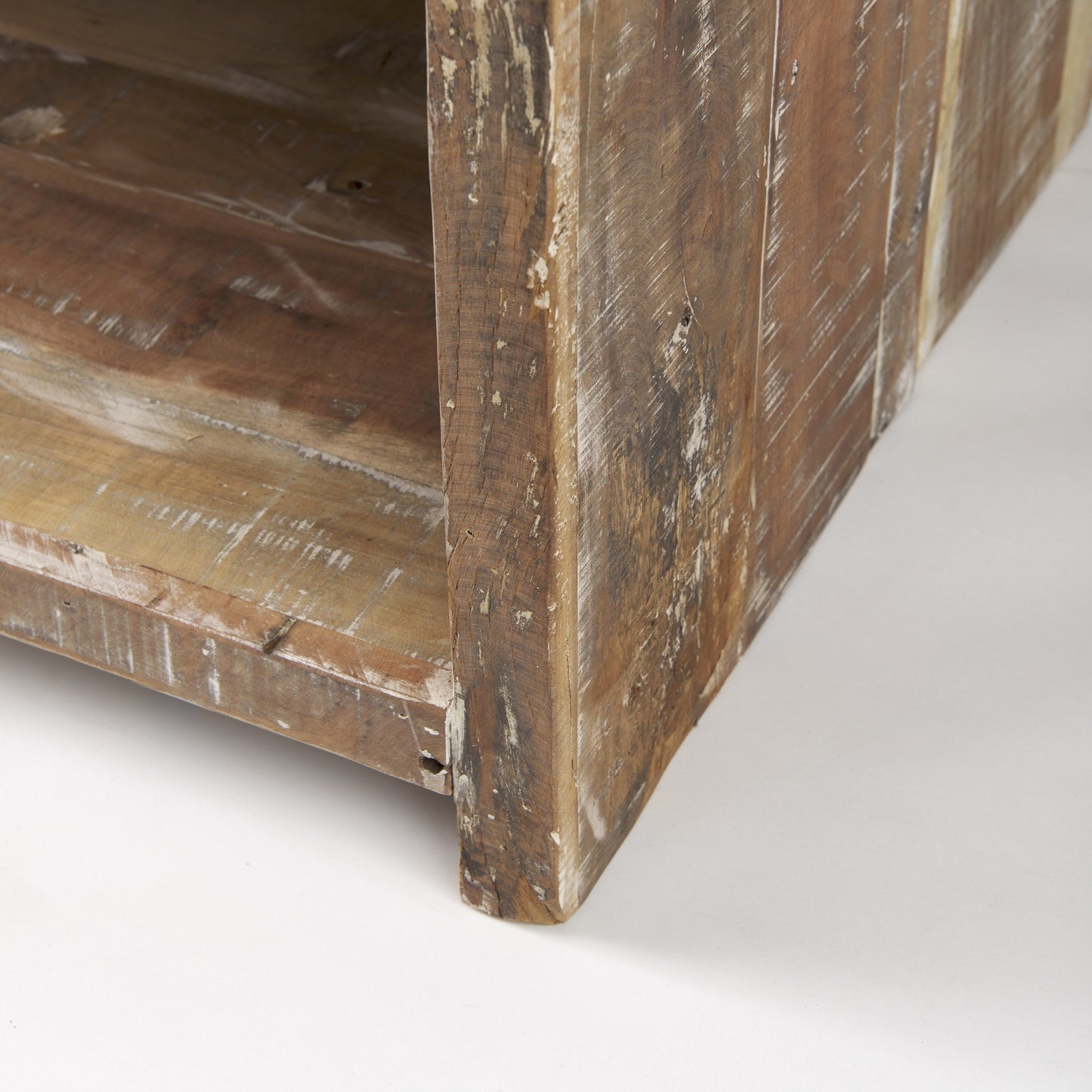 Light Brown Solid Wood Coffee Table By Homeroots | Coffee Tables | Modishstore - 9