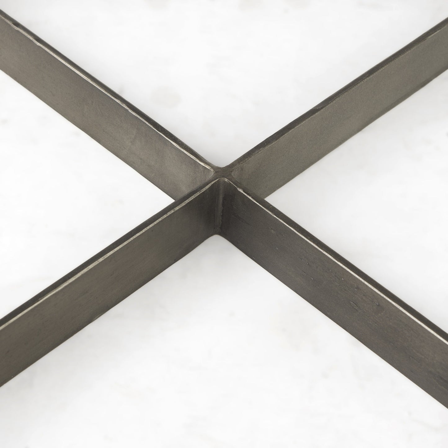 Set of Two Geo Dark Brown Metallic and Wood Tables By Homeroots | Side Tables | Modishstore - 8