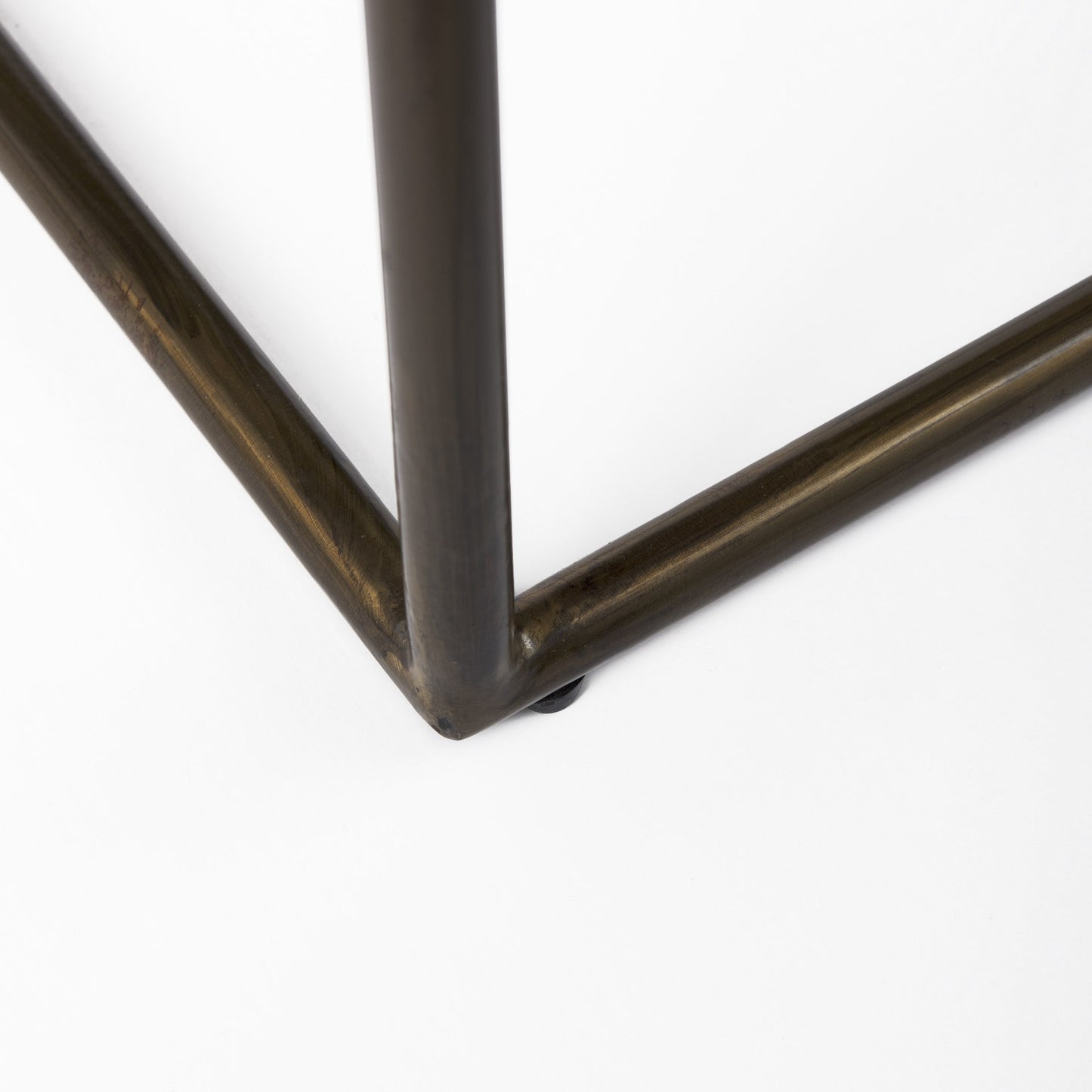 Black Woven Leather Bar Stool By Homeroots | Bar Stools | Modishstore - 8