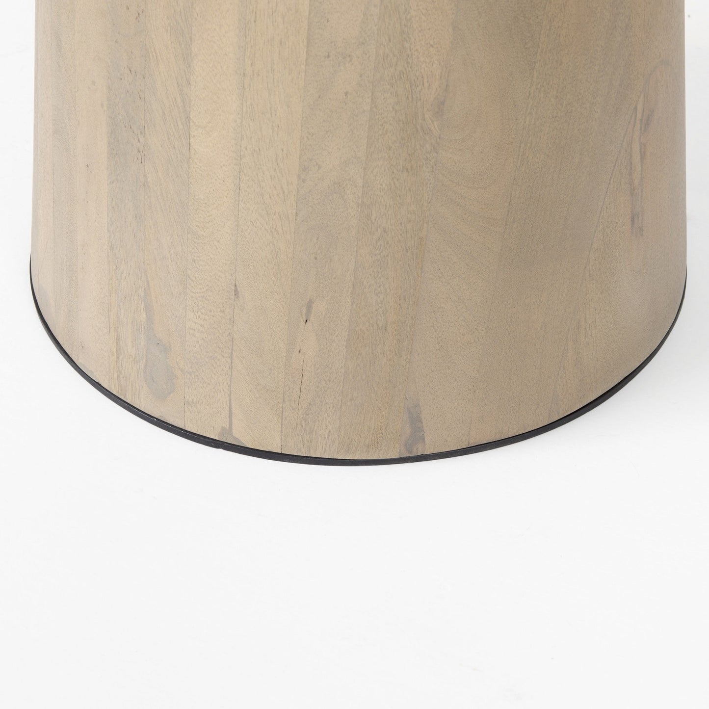 White Marble Mod Pedestal Dining Table By Homeroots | Dining Tables | Modishstore - 9