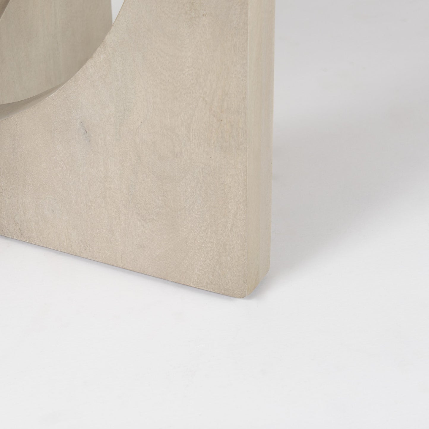 Light Natural Wood Round Geometric Dining Table By Homeroots | Dining Tables | Modishstore - 9