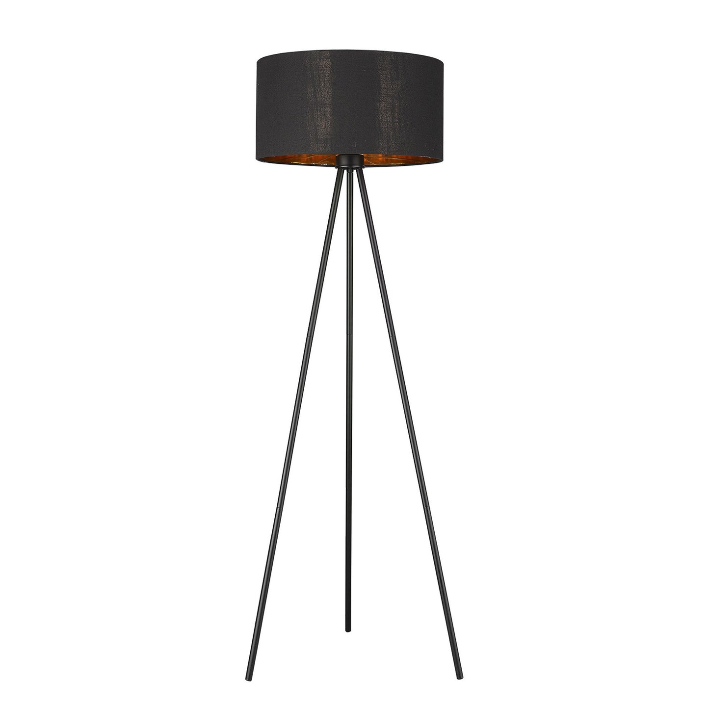 Morenci 1-Light Matte Black Floor Lamp By Homeroots | Floor Lamps | Modishstore