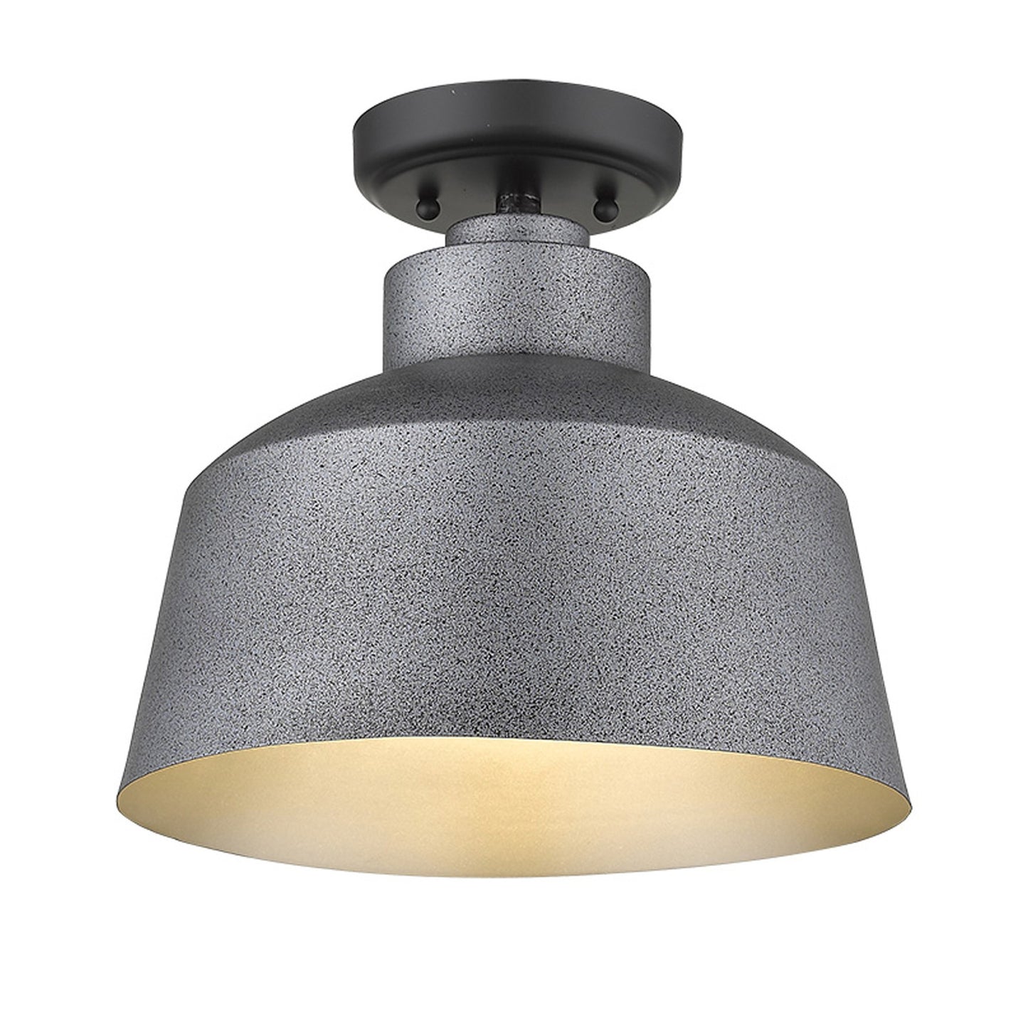 Barnes 1-Light Gray Convertible Pendant By Homeroots | Pendant Lamps | Modishstore - 8