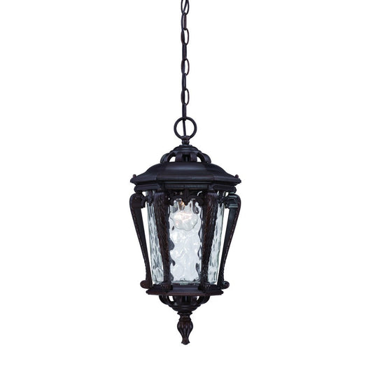 Stratford 1-Light Architectural Bronze Hanging Light By Homeroots