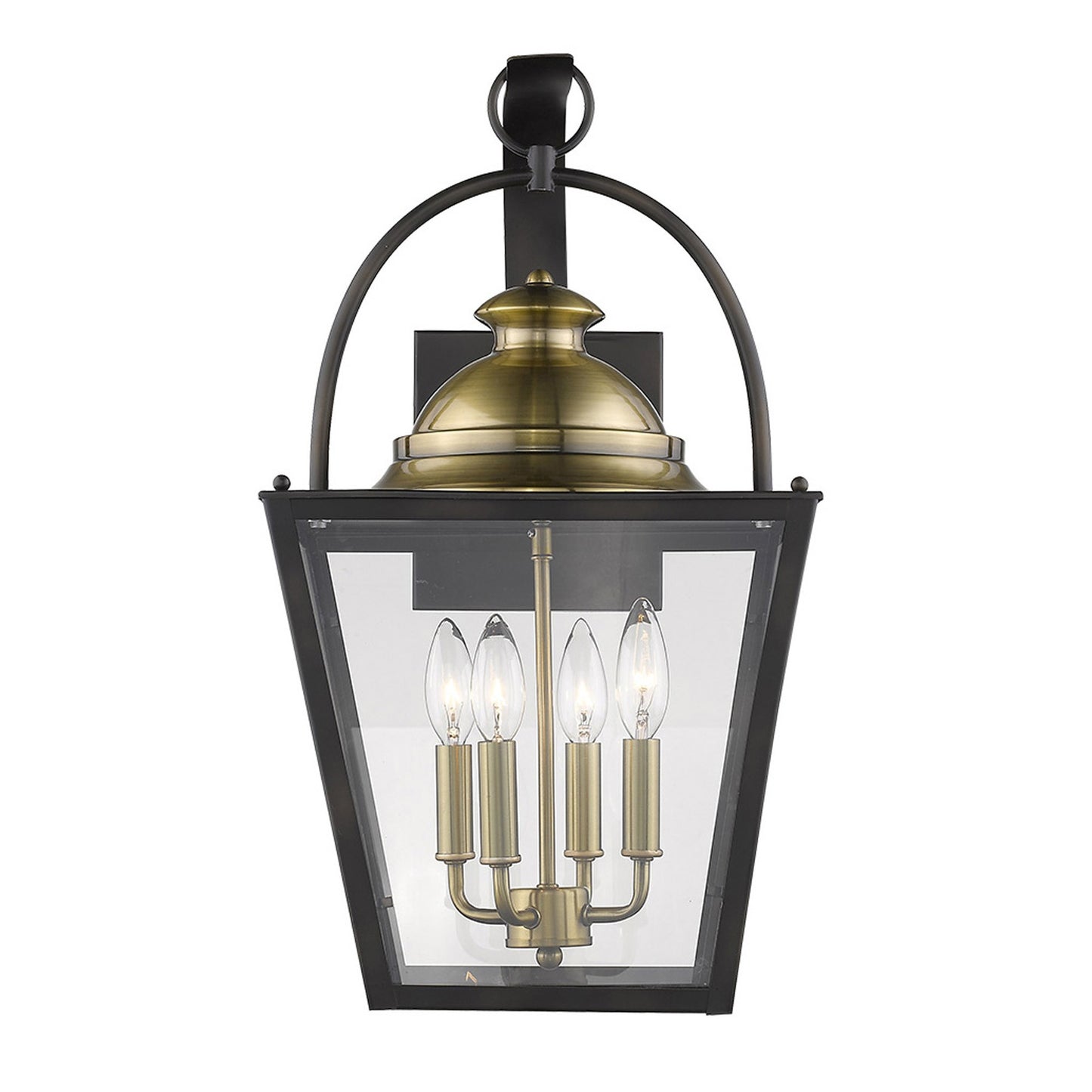 Savannah 4-Light Oil-Rubbed Bronze Wall Light By Homeroots | Wall Lamps | Modishstore - 4