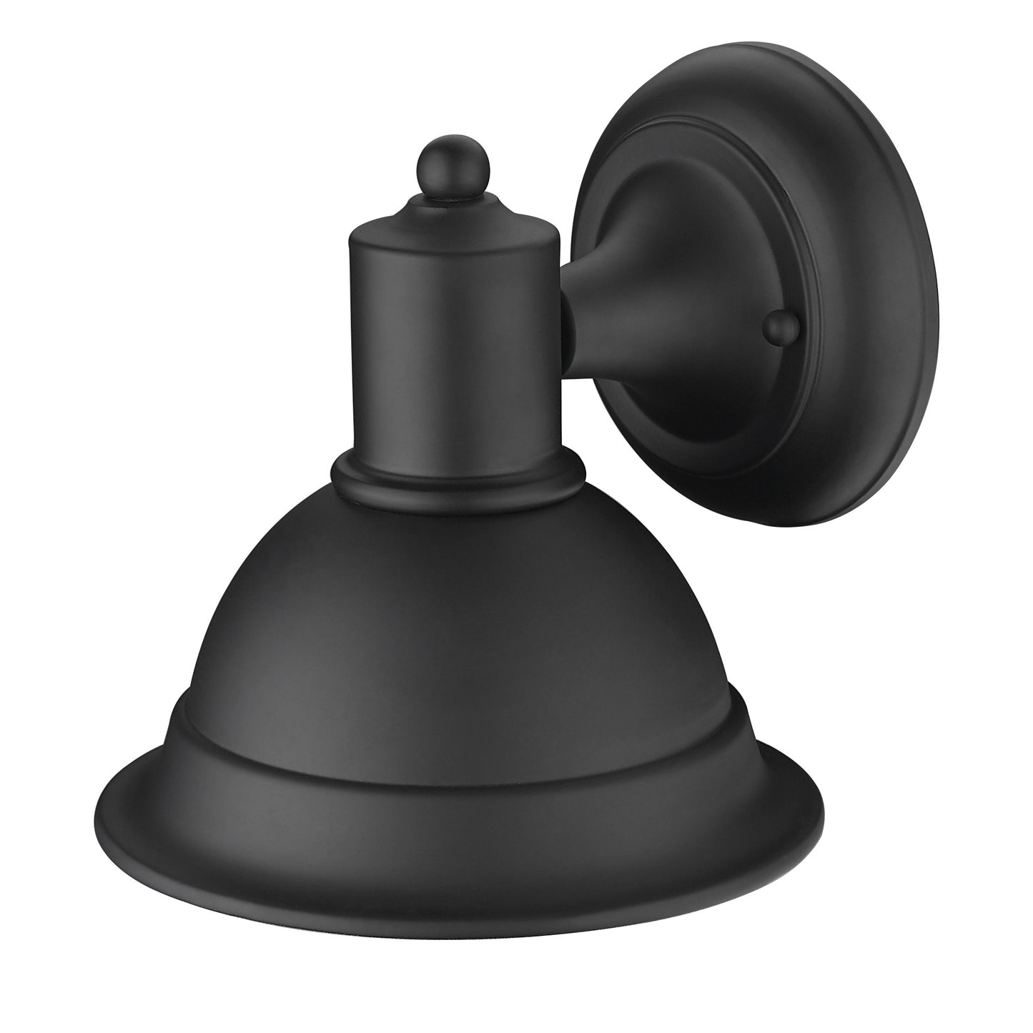 Matte Black Aluminum Wall Sconce By Homeroots | Sconces | Modishstore - 5