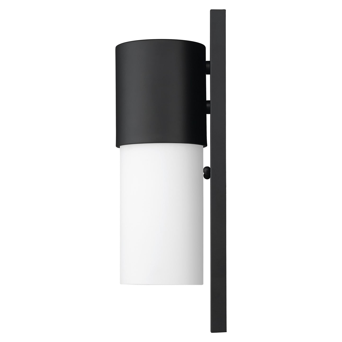 Contemporary Matte Black and White Wall Light By Homeroots | Wall Lamps | Modishstore - 5