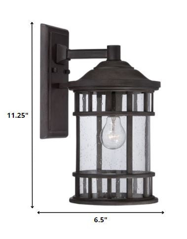 Matte Black Canister Wall Light By Homeroots | Wall Lamps | Modishstore - 2