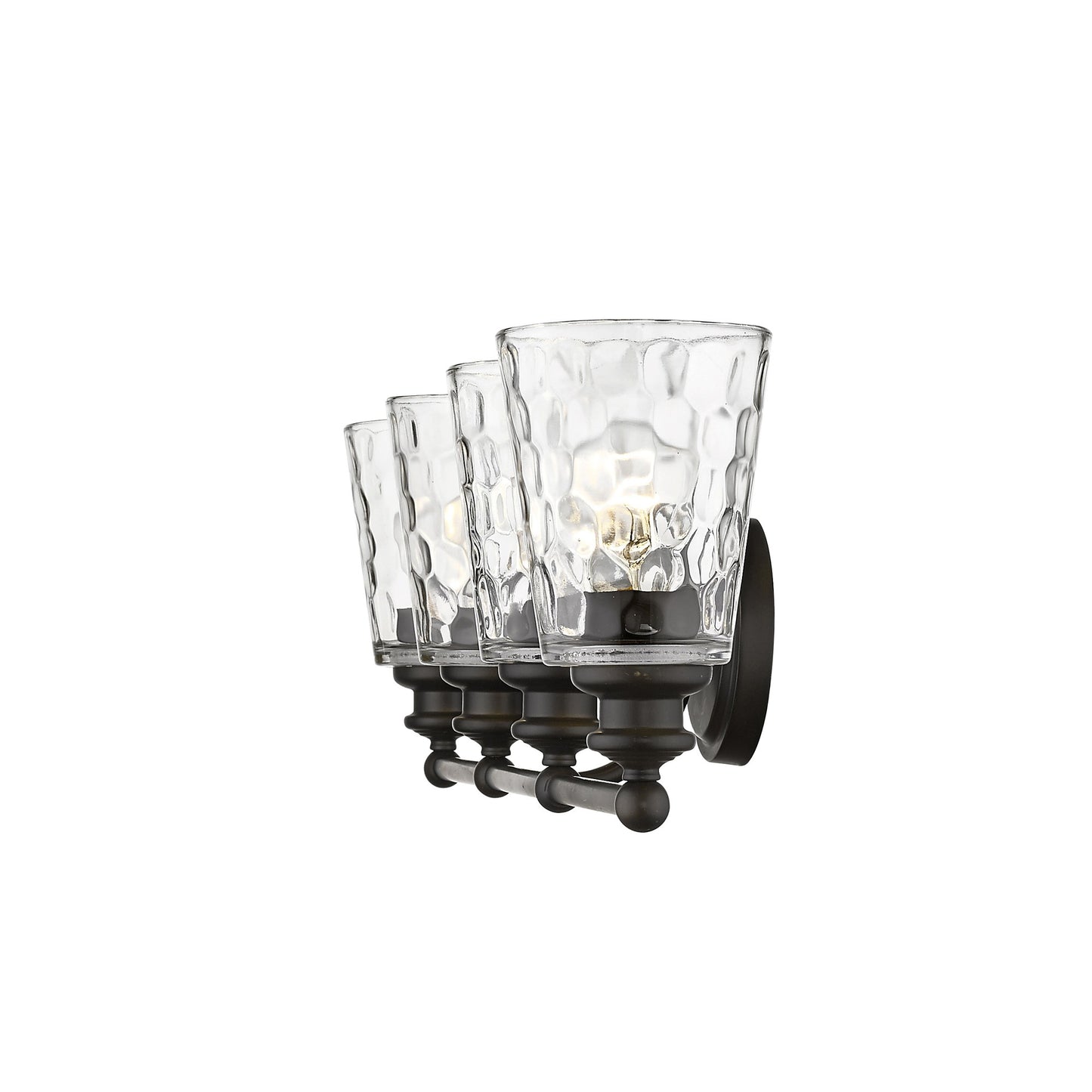 Mae 4-Light Oil-Rubbed Bronze Vanity By Homeroots | Vanity Light | Modishstore - 5