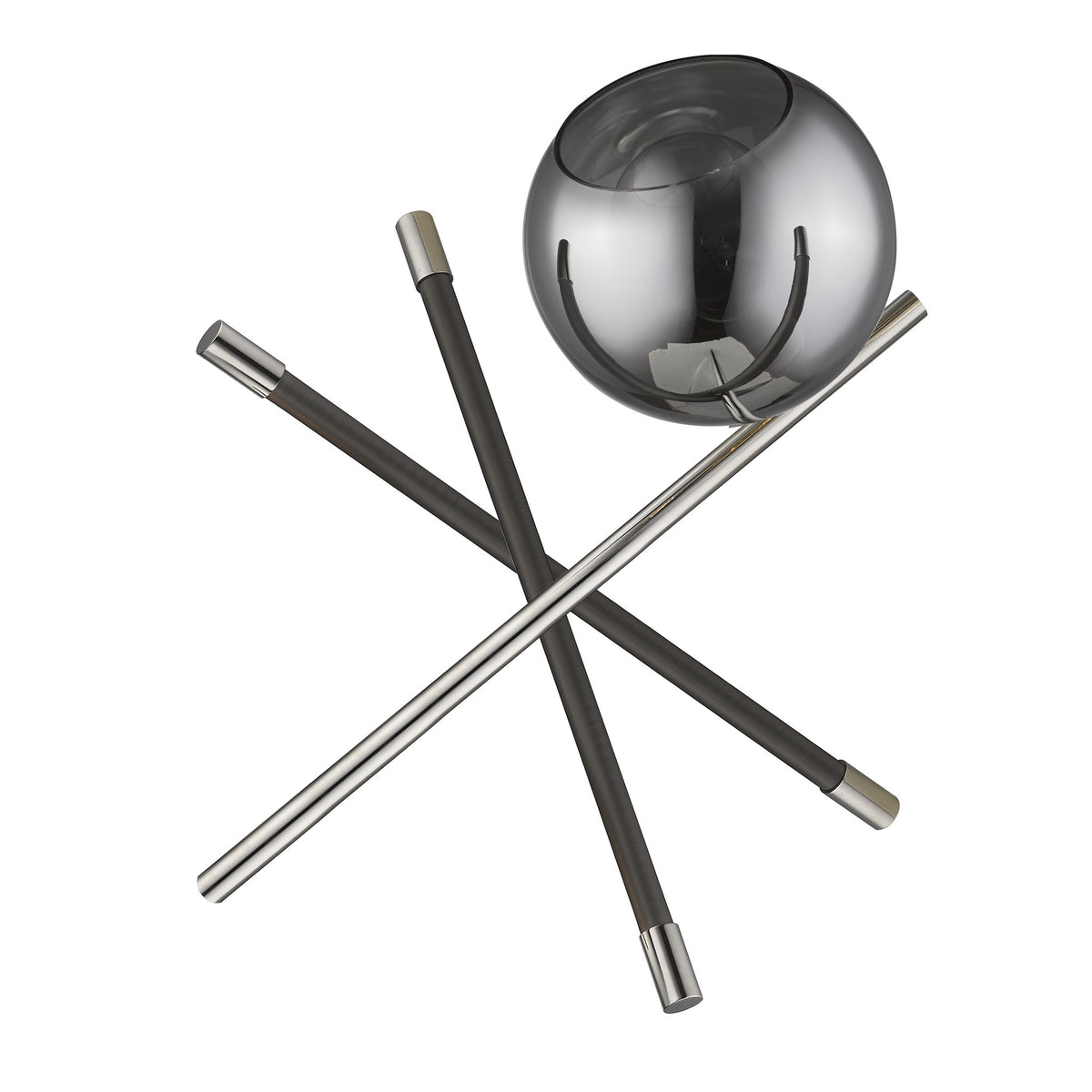 Trend Home 1-Light Polished Nickel Table Lamp By Homeroots - 399146 | Table Lamps | Modishstore - 7