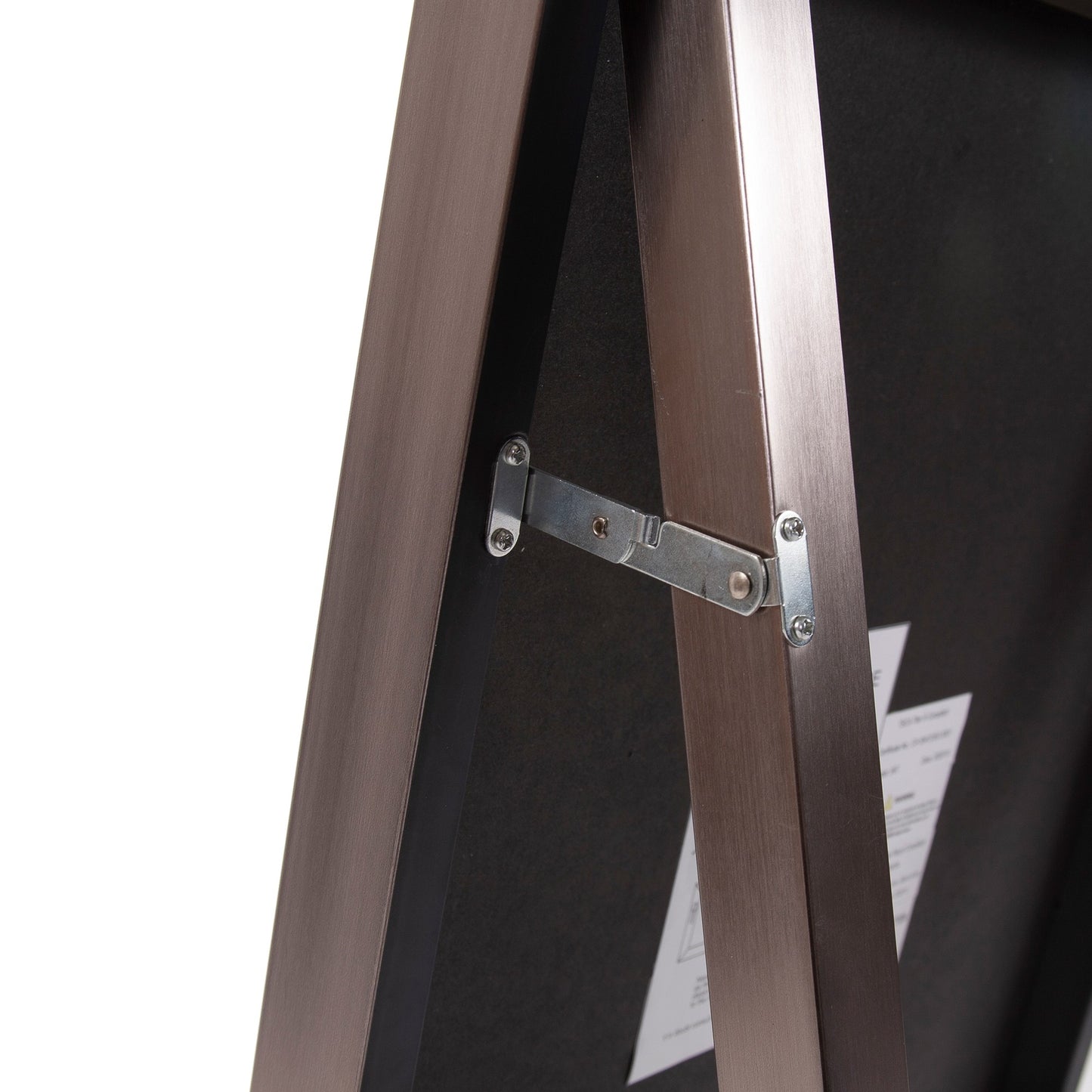 Sleek Brushed Brass Rectangular Full Length Standing Mirror By Homeroots | Mirrors | Modishstore - 7