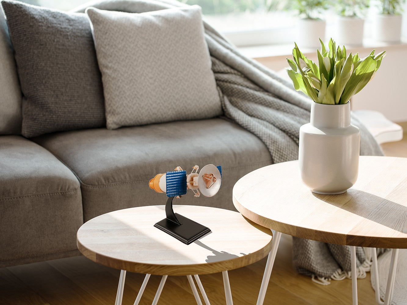 c1989 Magellan Spacecraft Sculpture By Homeroots | Sculptures | Modishstore - 9