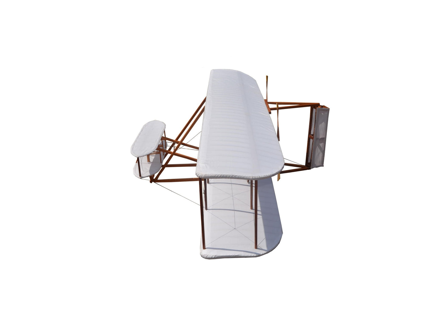 c1903 Wright Brothers 8" Cedar Wood Replica Plane Model By Homeroots | Sculptures | Modishstore - 8