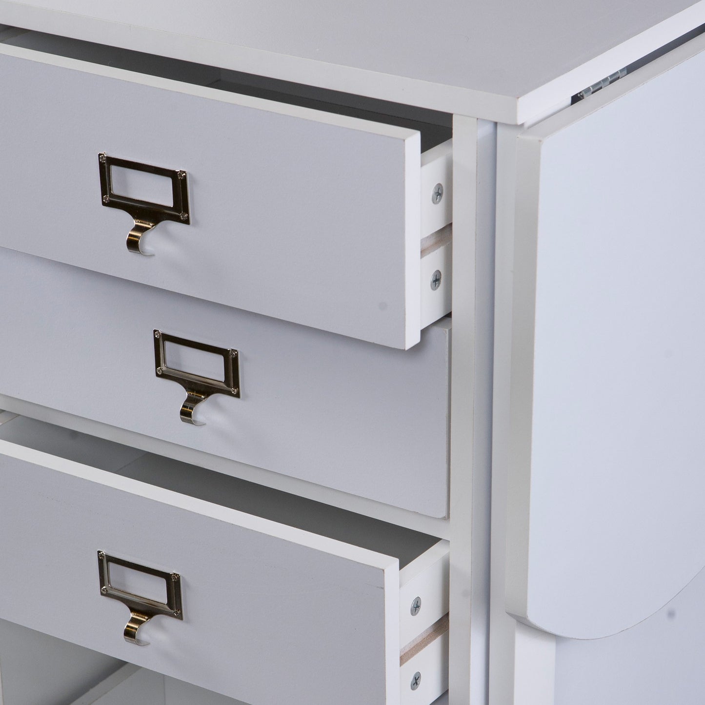 Fold-out Organizer and Craft Desk By Homeroots | Desks | Modishstore - 9