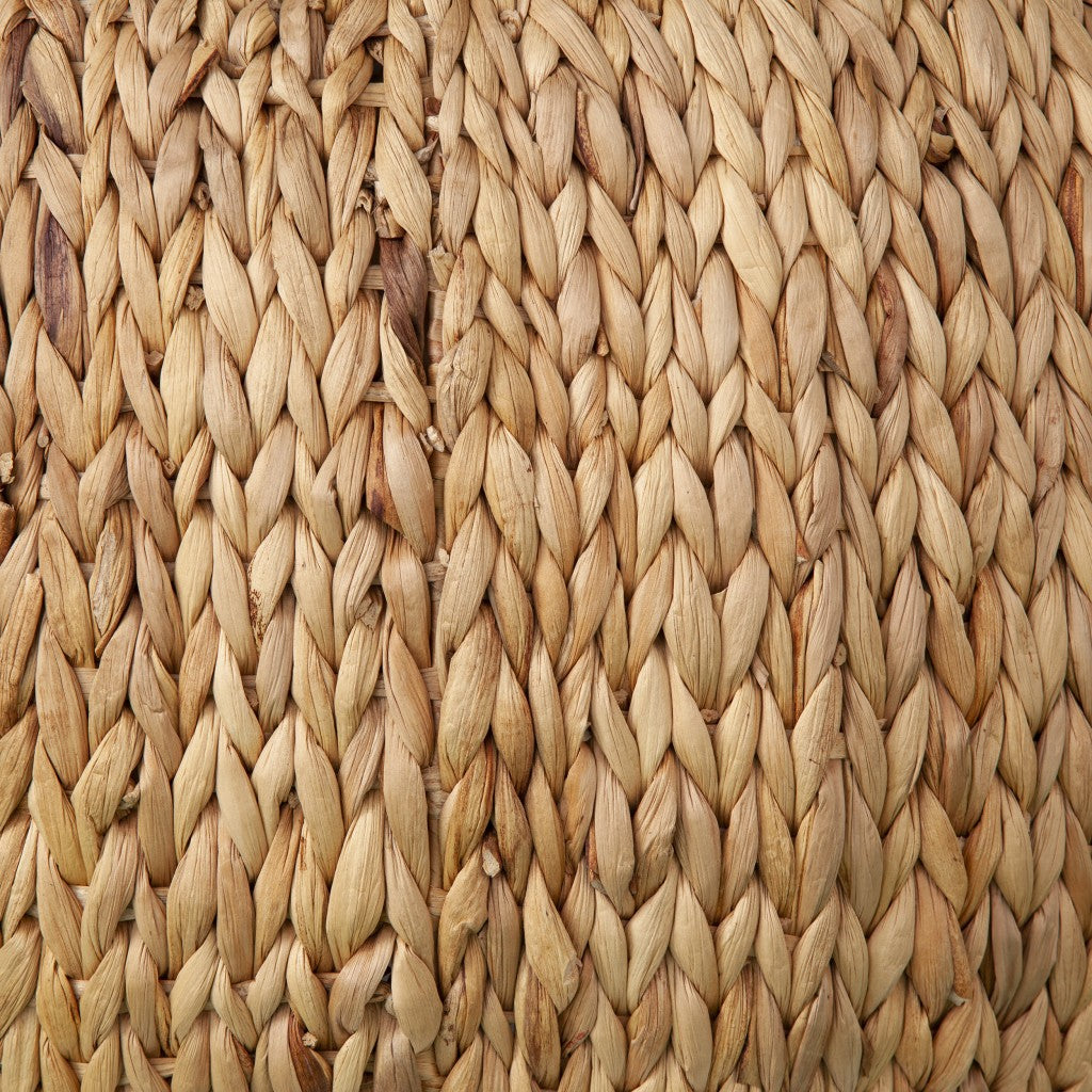 28" Natural And Natural Brown Glass And Solid Wood Square Coffee Table By Homeroots | Coffee Tables | Modishstore - 8