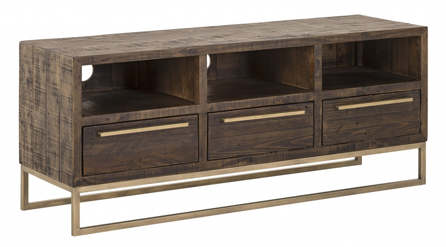 Contemporary Industrial Style TV Console By Homeroots | TV Stands | Modishstore - 4