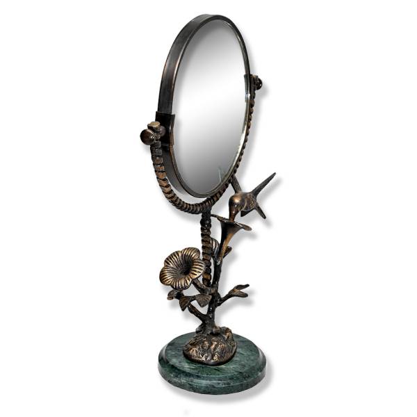 Hummingbird & Flower Mirror By SPI Home | Mirrors | Modishstore-3