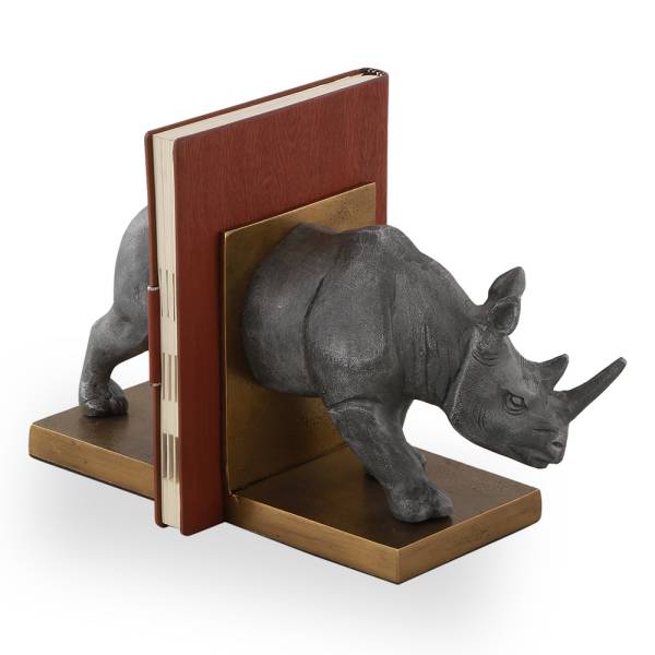 Rhino Bookends By SPI Home | Bookends | Modishstore-3