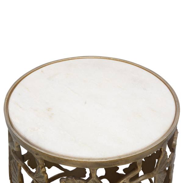 Ginkgo Leaf Stool By SPI Home | Stools & Benches | Modishstore-4