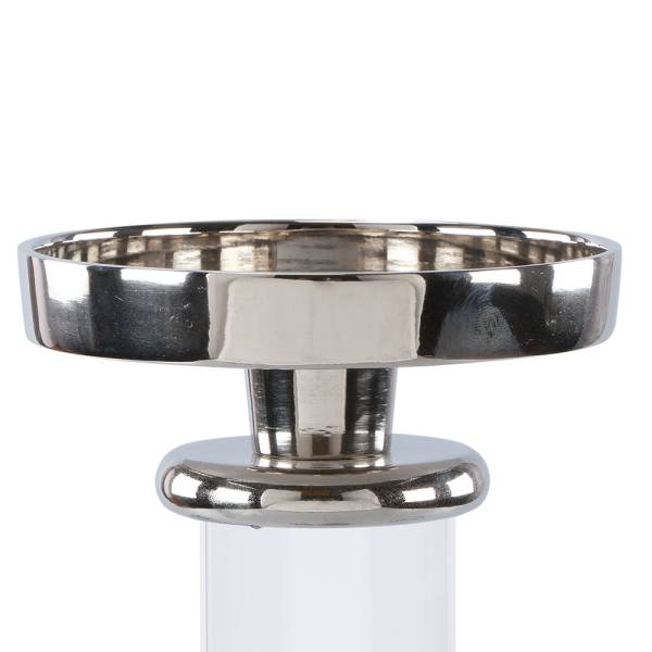 Tall Glass Column Pillar Candle Holders By SPI Home | Candle Holders | Modishstore-3