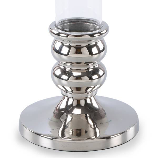 Short Glass Column Pillar Candle Holders By SPI Home | Candle Holders | Modishstore-3