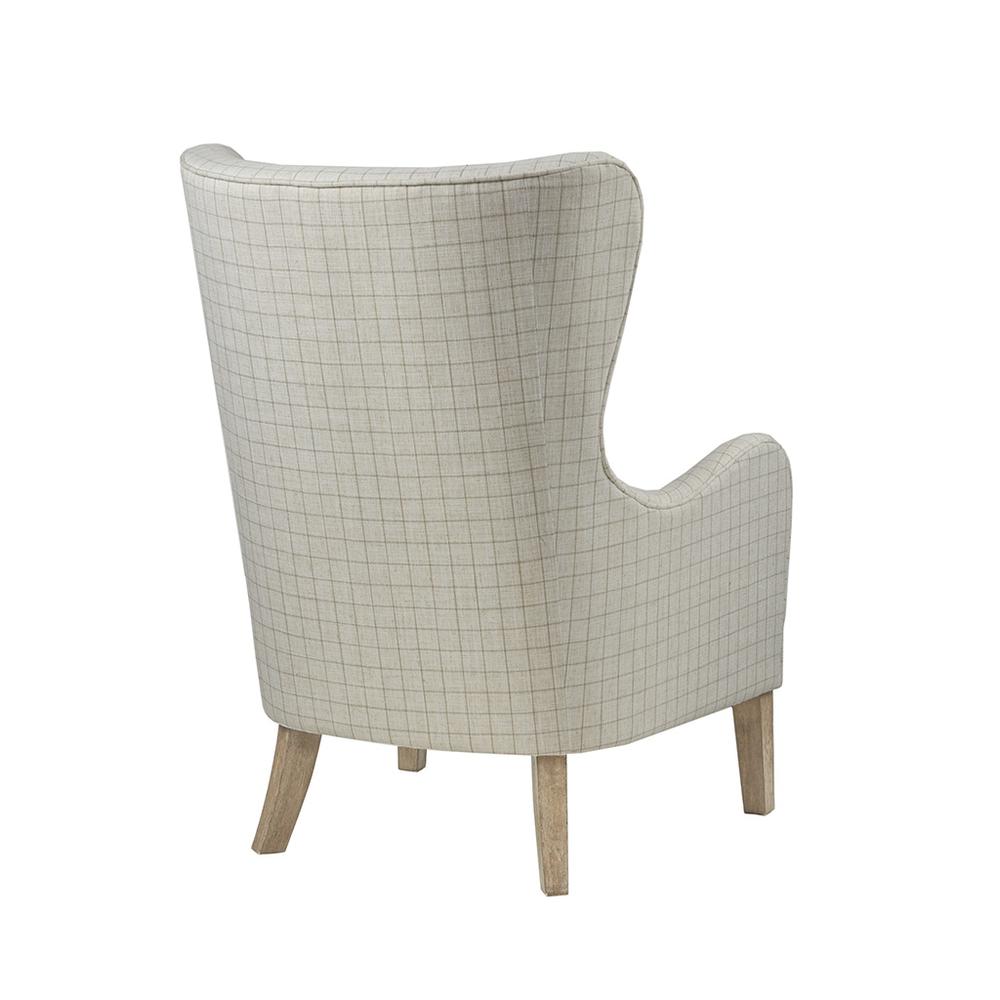 Arianna Swoop Wing Chair By Madison Park | Accent Chairs |  Modishstore  - 5