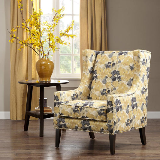 Barton Wing Chair By Madison Park | Armchairs |  Modishstore 