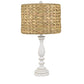 Crestview Collection Jenny White Seagrass Table Lamp | Modishstore - 2