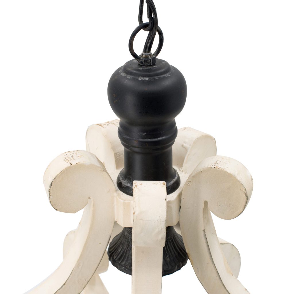 A&B Home Harper 1-Light Metal Chandelier | Chandeliers | Modishstore - 6