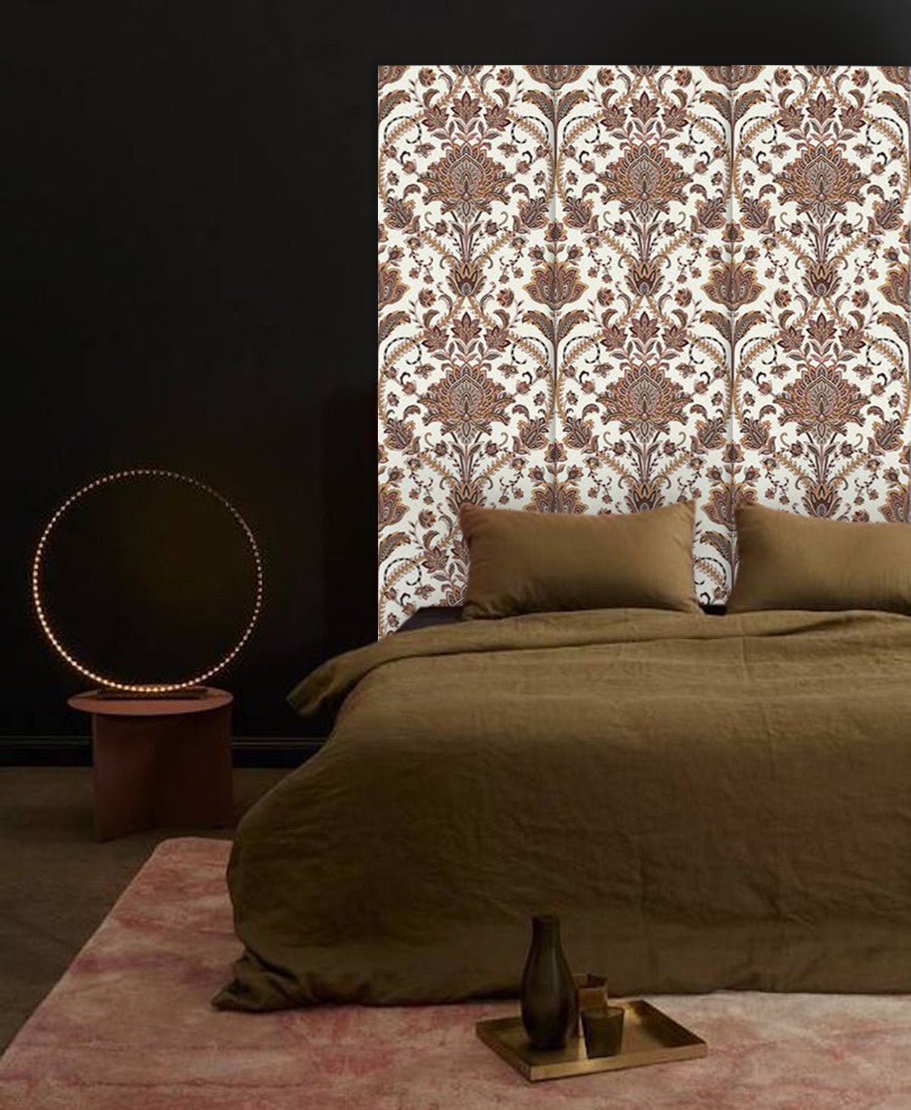 Vintage Green Baroque Three Panel Room Divider Screen By Homeroots | Room Dividers | Modishstore - 5