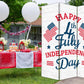 Happy 4Th Of July Three Panel Room Divider Screen By Homeroots | Room Dividers | Modishstore - 4