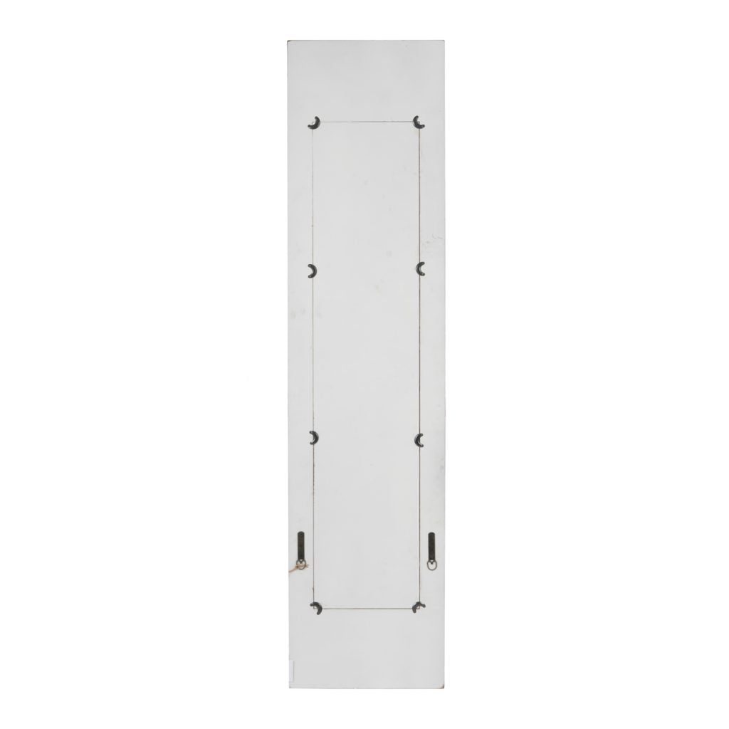 A&B Home Elegant Distressed White Finish Mirror | Mirrors | Modishstore - 4