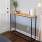 Pietra™ Console Table (Teak) By Texture Designideas | Console Tables | Modishstore