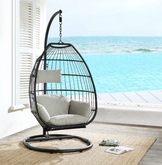 Oldi Patio Swing Chair By Acme Furniture | Outdoor Porch Swings | Modishstore