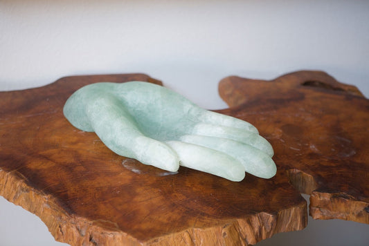 Garden Age Supply Recycled Glass Buddha Hand | Home Accents | Modishstore