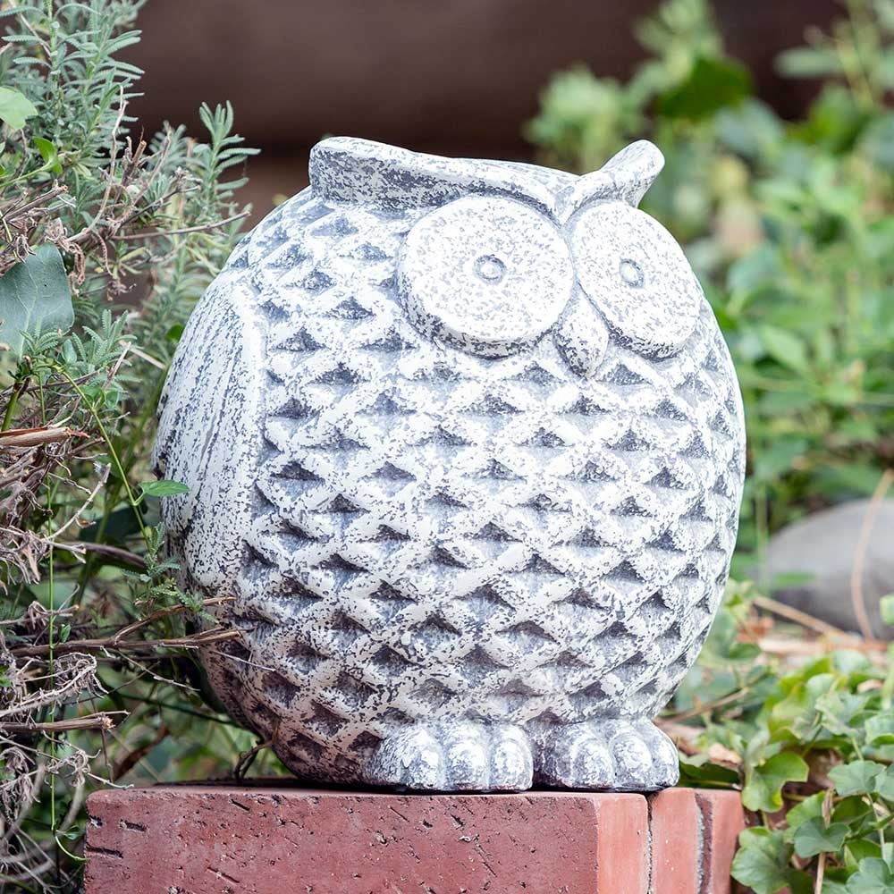 Garden Age Supply Puffy Owl Set of 2 | Animals & Pets | Modishstore-3