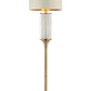 Gold Crystal Floor Lamp By Homeroots | Floor Lamps | Modishstore