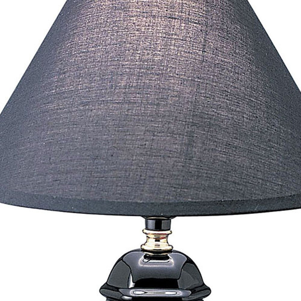 Black Urn Shaped Table Lamp | Table Lamps | Modishstore - 4