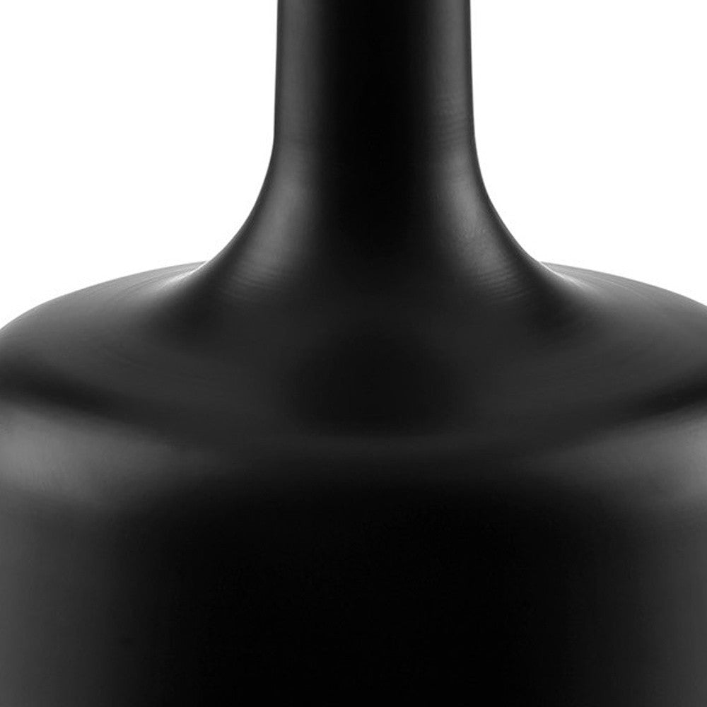 Modern Matte Black Table Lamp with Touch Switch By Homeroots | Table Lamps | Modishstore - 5