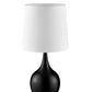 Minimalist Black Table Lamp with Touch Switch By Homeroots | Table Lamps | Modishstore