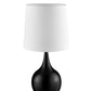 Minimalist Black Table Lamp with Touch Switch By Homeroots | Table Lamps | Modishstore - 3