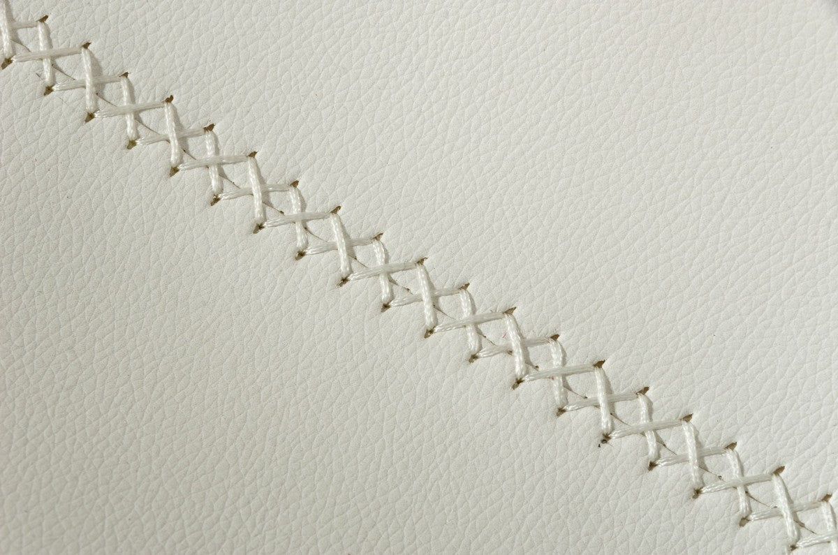 Set of Two Gray Faux Leather Modern Dining Chairs By Homeroots | Dining Chairs | Modishstore - 10