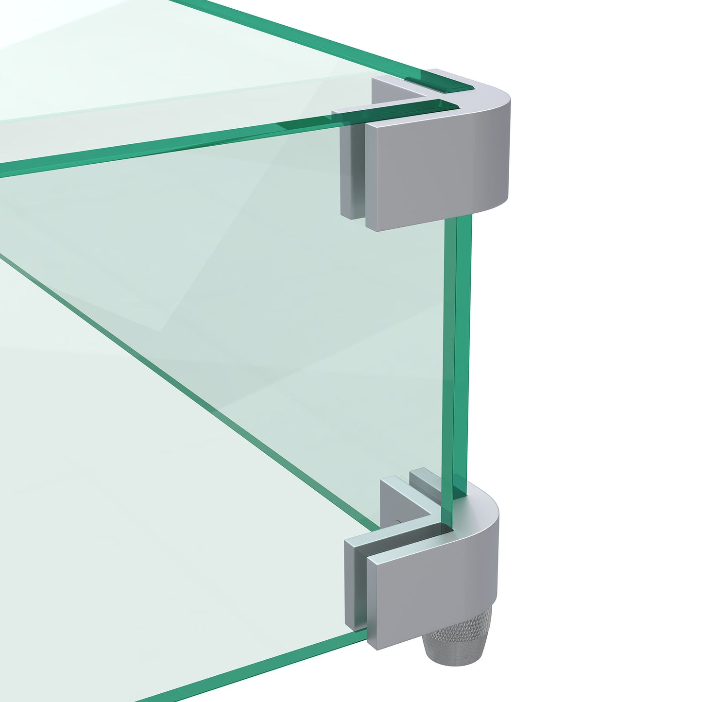 24" Rectangular Glass Fire Pit Flame Protector By Homeroots | FIRE PITS | Modishstore - 5